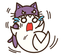 The Stupid Seal and the Moody Cat (ENG) sticker #3699243