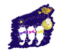 Fluffy pretty cat! Her name is bianca. sticker #3700606