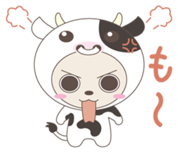 Stuffed fairy "Kigurumin" sticker #3700617