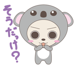 Stuffed fairy "Kigurumin" sticker #3700625