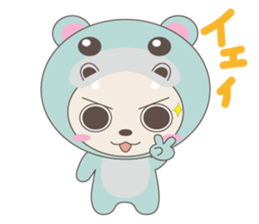 Stuffed fairy "Kigurumin" sticker #3700634