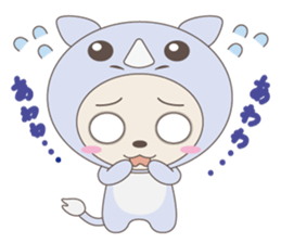 Stuffed fairy "Kigurumin" sticker #3700644