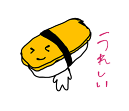 SUSHI friends sticker #3701289