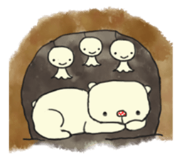 Beans bear "Poe" sticker #3701382