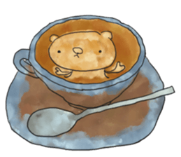 Beans bear "Poe" sticker #3701390