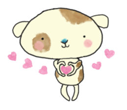 Beans bear "Poe" sticker #3701395