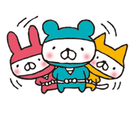 NINJA animals sticker #3701646