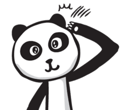 Serious Panda sticker #3702287