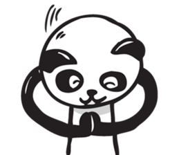 Serious Panda sticker #3702290