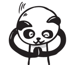 Serious Panda sticker #3702290