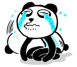 Serious Panda sticker #3702293