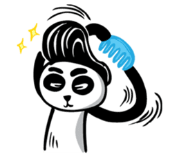 Serious Panda sticker #3702294