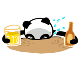 Serious Panda sticker #3702299