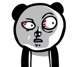 Serious Panda sticker #3702300