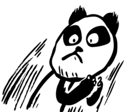 Serious Panda sticker #3702301