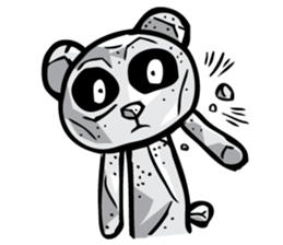 Serious Panda sticker #3702302