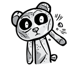 Serious Panda sticker #3702302