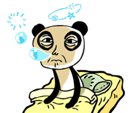 Serious Panda sticker #3702309