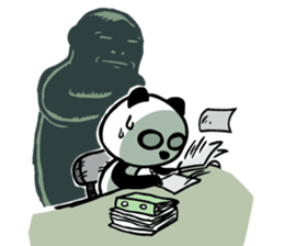 Serious Panda sticker #3702312