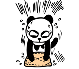 Serious Panda sticker #3702313