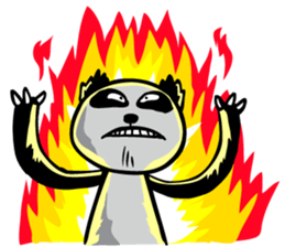 Serious Panda sticker #3702324