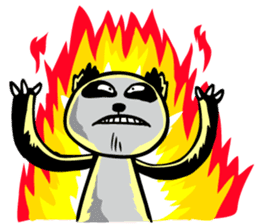 Serious Panda sticker #3702324