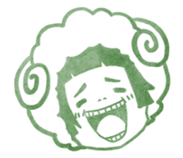 The sheep year.  SACHIKO sticker #3702449