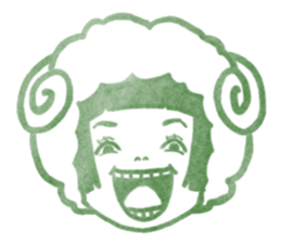 The sheep year.  SACHIKO sticker #3702450