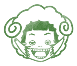 The sheep year.  SACHIKO sticker #3702456