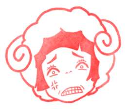 The sheep year.  SACHIKO sticker #3702460