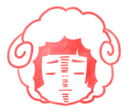 The sheep year.  SACHIKO sticker #3702461