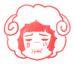 The sheep year.  SACHIKO sticker #3702462