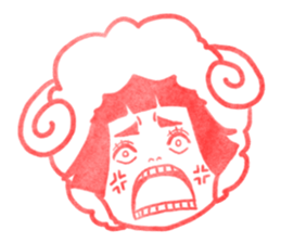 The sheep year.  SACHIKO sticker #3702464