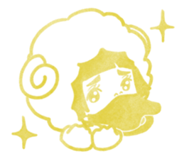 The sheep year.  SACHIKO sticker #3702467