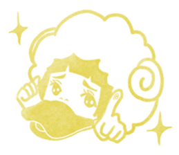 The sheep year.  SACHIKO sticker #3702470