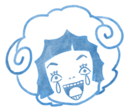 The sheep year.  SACHIKO sticker #3702471