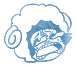 The sheep year.  SACHIKO sticker #3702476