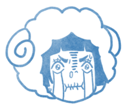 The sheep year.  SACHIKO sticker #3702478