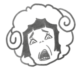 The sheep year.  SACHIKO sticker #3702481