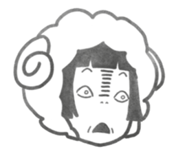 The sheep year.  SACHIKO sticker #3702482