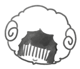 The sheep year.  SACHIKO sticker #3702484