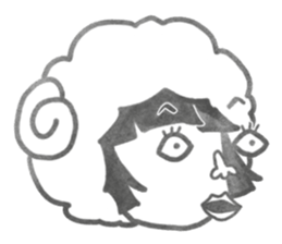 The sheep year.  SACHIKO sticker #3702485