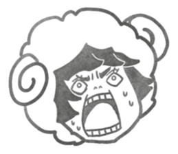 The sheep year.  SACHIKO sticker #3702486