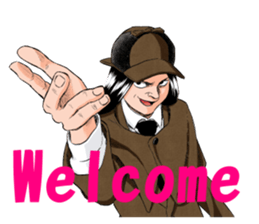 Great detective Kidori sticker #3702745