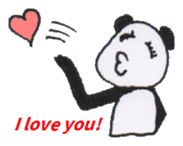 Pretty Playful PANDA sticker #3703399