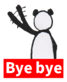 Pretty Playful PANDA sticker #3703405