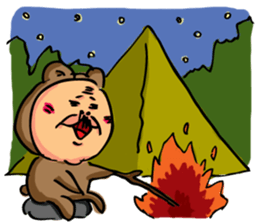 Uncle to wear costume 4 sticker #3703553