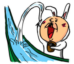 Uncle to wear costume 4 sticker #3703558