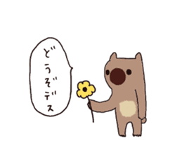 silly wombat sticker #3703746