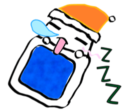 Tenolien-The palm-sized Alien sticker #3703886